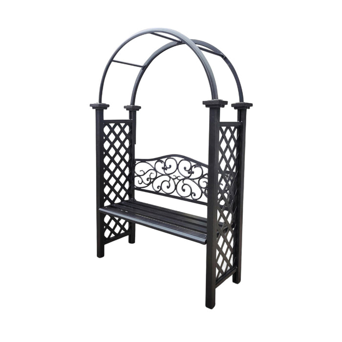 GARDEN BENCH WITH ARCH RICHMOND HD HD-11034