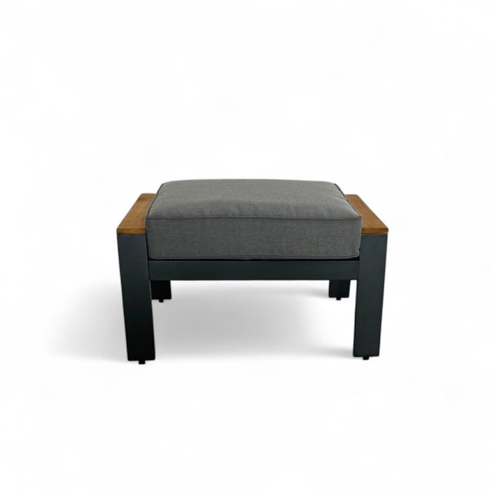 ЪГЛОВ ГРАДИНСКИ КОМПЛЕКТ CLIO АЛУМИНИЙ/ТИКОВА ДЪРВЕСИНА HD HD-10716