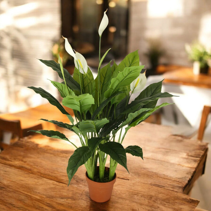 ARTIFICIAL SPATIPHILUM PLANT 105CM HD HD-10988