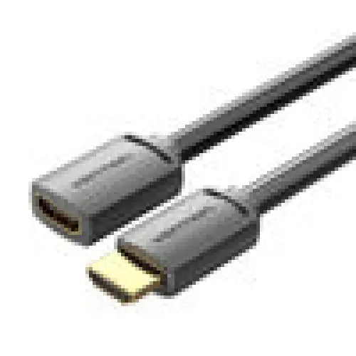 HDMI 2.0 Male to HDMI 2.0 Female Extension Cable Vention AHCBD 0,5m 4K 60Hz (Black) - Video cables<<<Cables<<<IT
