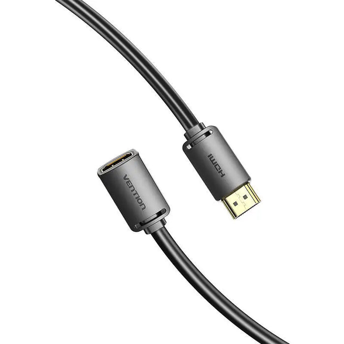 HDMI 2.0 Male to HDMI 2.0 Female Extension Cable Vention AHCBD 0,5m 4K 60Hz (Black) - Video cables<<<Cables<<<IT