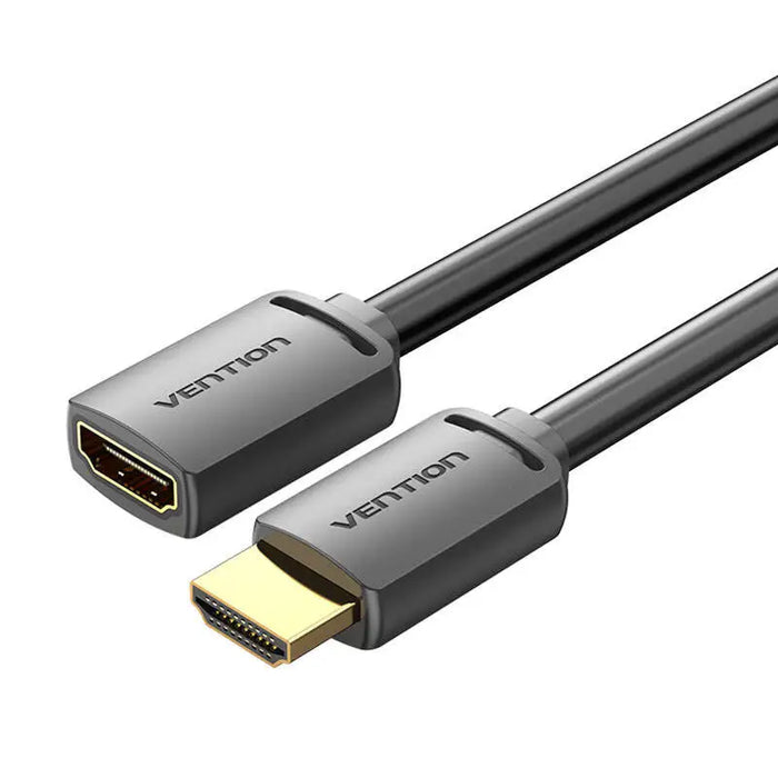 HDMI 2.0 Male to HDMI 2.0 Female Extension Cable Vention AHCBD 0,5m 4K 60Hz (Black) - Video cables<<<Cables<<<IT