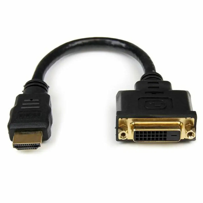 HDMI Adapter Startech HDDVIMF8IN Black - Компютър Кабели и адаптери<<<Компютри|