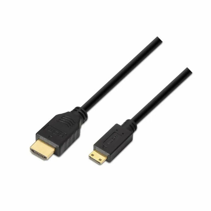 HDMI Cable Aisens A119-0115 Black 3 m - Компютър Кабели и адаптери<<<Компютри|
