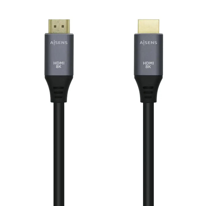 HDMI Cable Aisens A150-0428 Black Black/Grey 2 m - Компютър Кабели и адаптери<<<Компютри|