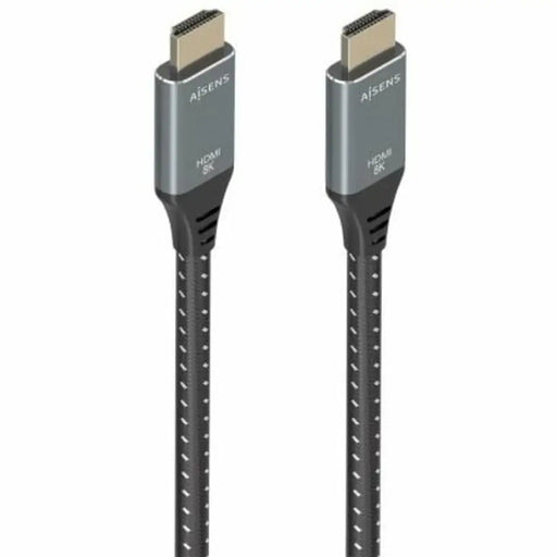 HDMI Cable Aisens A150-0876 5 m Black/Grey - Компютър Кабели и адаптери<<<Компютри|