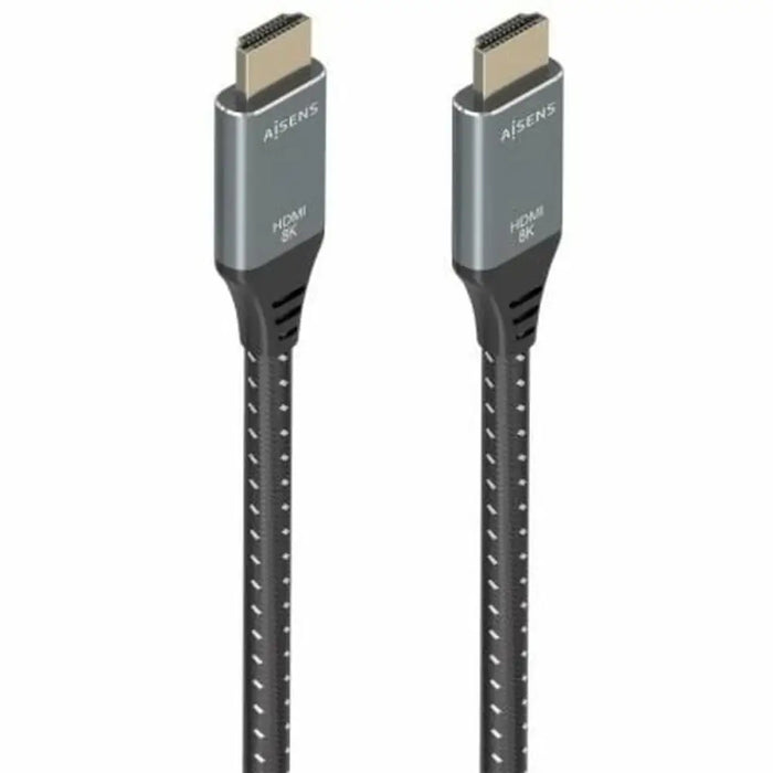 HDMI Cable Aisens A150-0876 5 m Black/Grey - Компютър Кабели и адаптери<<<Компютри|