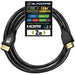 HDMI Cable Blackfire ULTRA Black - Компютър Кабели и адаптери<<<Компютри| Електроника<<<BigBuy&&&Адаптери<<<Компютър