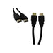 HDMI Cable EDM 51233 Black - Компютър Кабели и адаптери<<<Компютри| Електроника<<<BigBuy&&&Адаптери<<<Компютър Кабели и