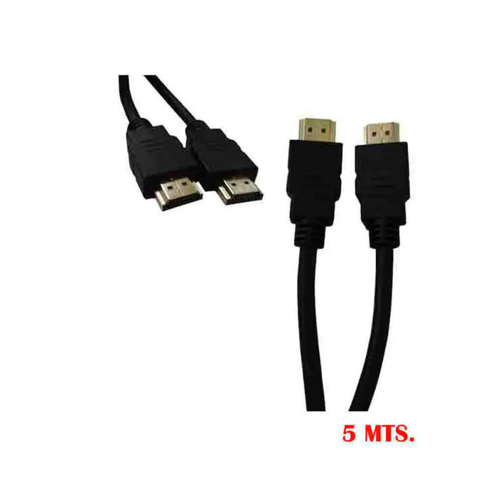 HDMI Cable EDM 51233 Black - Компютър Кабели и адаптери<<<Компютри| Електроника<<<BigBuy&&&Адаптери<<<Компютър Кабели и