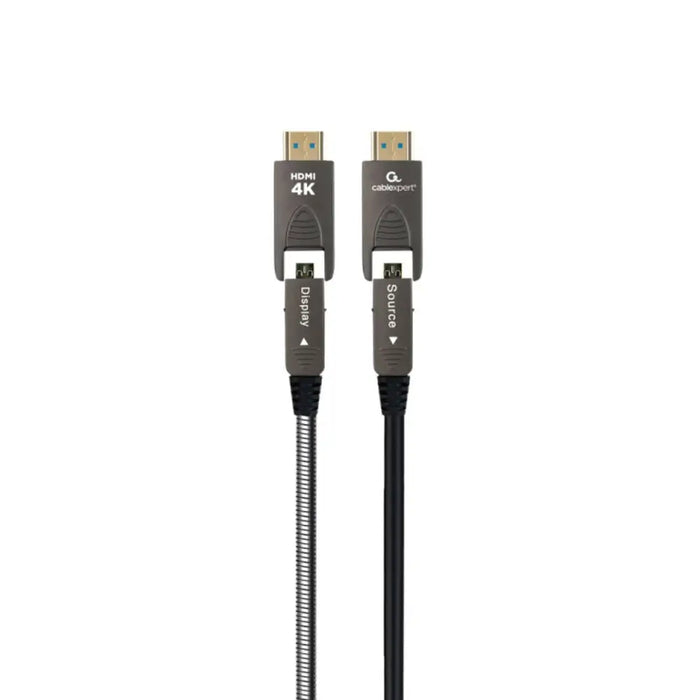 HDMI Cable GEMBIRD CCAP-HDMIDD-AOC-20M Black 20 m - Компютър Кабели и адаптери<<<Компютри|