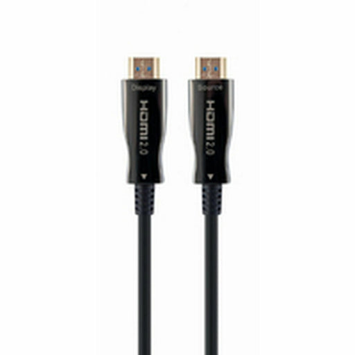 HDMI Cable GEMBIRD CCBP-HDMI-AOC-20M-02 Black 20 m - Компютър Кабели и адаптери<<<Компютри|