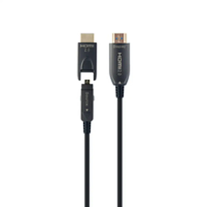 HDMI Cable GEMBIRD CCBP-HDMID-AOC-30M Black 30 m - Компютър Кабели и адаптери<<<Компютри|
