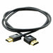 HDMI Cable Kramer C-HM/HM/PICO/BK-3 Black 90 cm - Компютър Кабели и адаптери<<<Компютри|