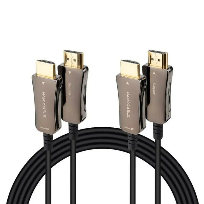 HDMI Cable NANOCABLE 10.15.2130 8k ultra hd 48 gbit/s 30 m Black - Компютър Кабели и адаптери<<<Компютри|