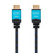 HDMI Cable NANOCABLE 10.15.3701 V2.0 Black/Blue 1 m 4K Ultra HD - Електроника Телевизори<<<Компютри|