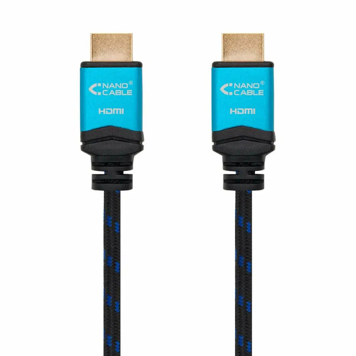 HDMI Cable NANOCABLE 10.15.3707 V2.0 Black 7 m - Електроника Телевизори<<<Компютри| Електроника<<<BigBuy&&&Аудио и