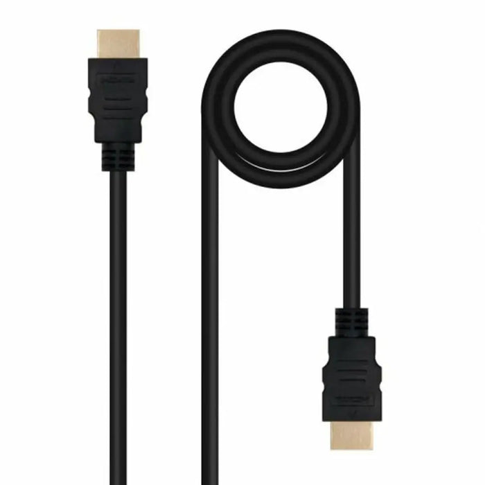 HDMI Cable NANOCABLE 10.15.3810 Black 10 m - Компютър Кабели и адаптери<<<Компютри|