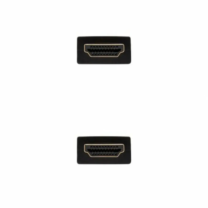HDMI Cable NANOCABLE 10.15.3810 Black 10 m - Компютър Кабели и адаптери<<<Компютри|