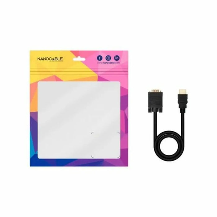 HDMI Cable NANOCABLE 10.15.4348 Black 1,8 m - Компютър Кабели и адаптери<<<Компютри|