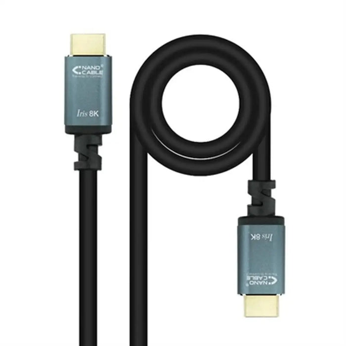 HDMI Cable NANOCABLE 10.15.8005 Black 5 m - Компютър Кабели и адаптери<<<Компютри|