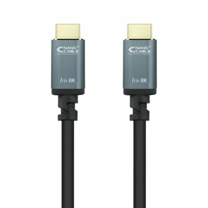 HDMI Cable NANOCABLE 10.15.8010 10 m Black - Компютър Кабели и адаптери<<<Компютри|