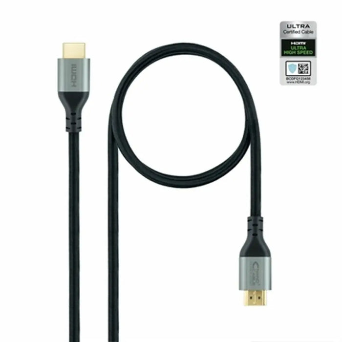 HDMI Cable NANOCABLE 10.15.8101-L150 1,5 m Black - Компютър Кабели и адаптери<<<Компютри|
