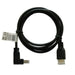 HDMI Cable Savio CL-04 Angled Black 1,5 m - Адаптери<<<Компютър Кабели и адаптери<<<Компютри|