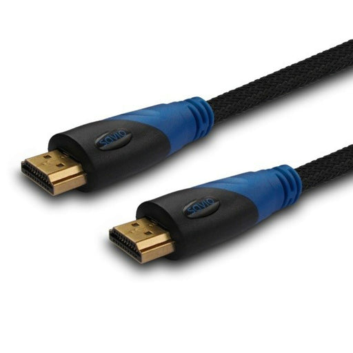 HDMI Cable Savio CL-48 2 m - Адаптери<<<Компютър Кабели и адаптери<<<Компютри| Електроника<<<BigBuy&&&HDMI