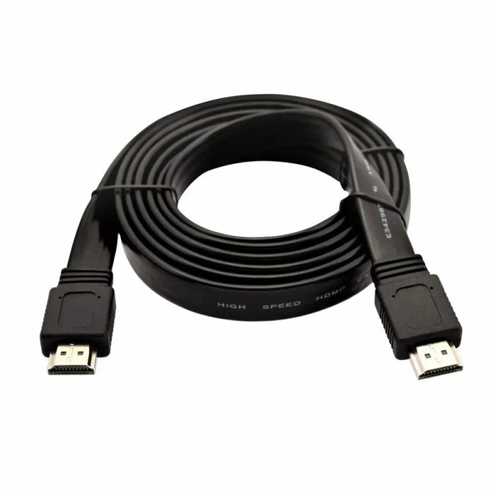 HDMI Cable V7 V7HDMI4FL-02M-BK-1E Black - Компютър Кабели и адаптери<<<Компютри|