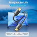 HDMI Cable Vention ALJBJ 5 m Black - Компютър Кабели и адаптери<<<Компютри| Електроника<<<BigBuy&&&Адаптери<<<Компютър