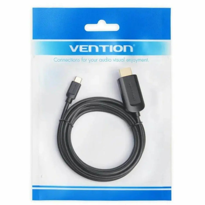 HDMI Cable Vention CGUBH 2 m Black Golden - Компютър Кабели и адаптери<<<Компютри|