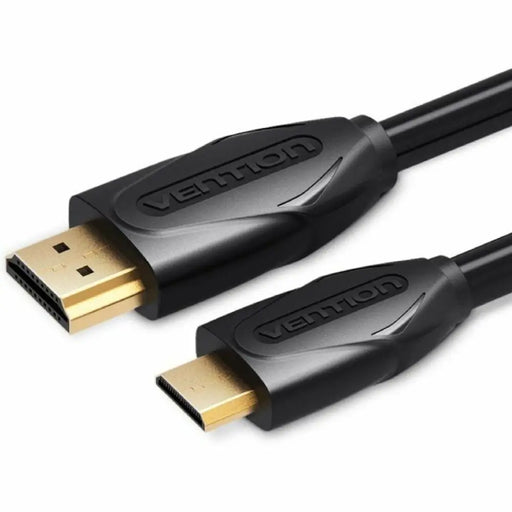HDMI Cable Vention VAA-D02-B150 1,5 m Black - Компютър Кабели и адаптери<<<Компютри|