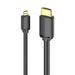 HDMI-D Male to HDMI-A Male Cable Vention AGIBF 1m 4K 60Hz (Black) - Video cables<<<Cables<<<IT
