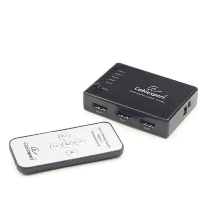 HDMI switch GEMBIRD DSW-HDMI-53 4K Ultra HD Black - Компютър Мрежи и компоненти<<<Компютри|