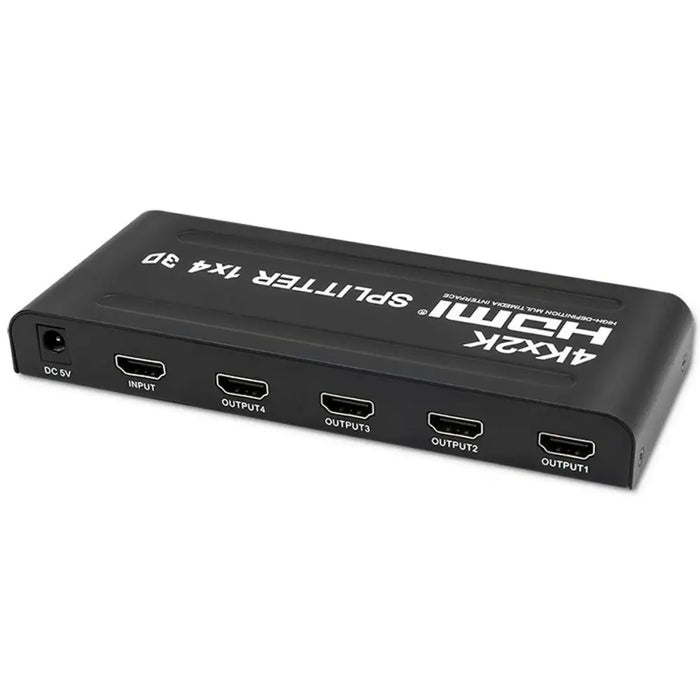 HDMI switch Qoltec 51798 Black - Адаптери<<<Компютър Кабели и адаптери<<<Компютри|