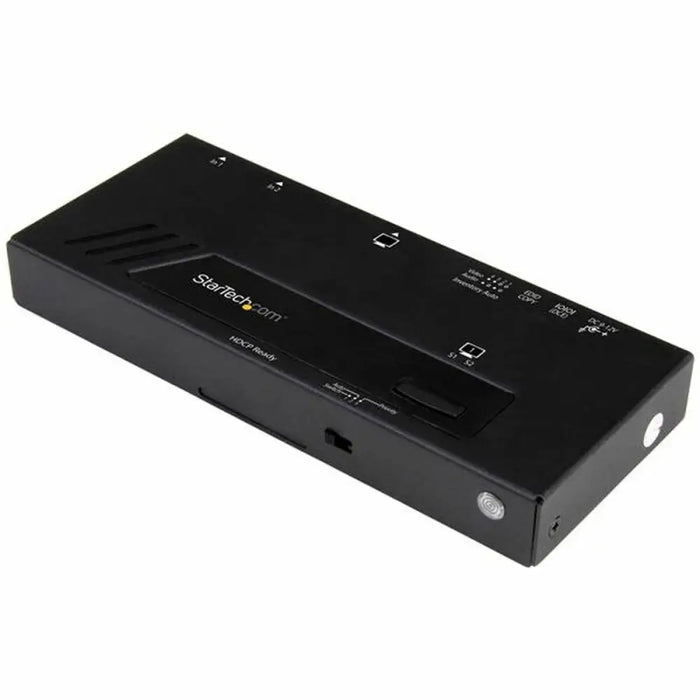 HDMI switch Startech VS221HD4KA Blue Black - Компютър Кабели и адаптери<<<Компютри|