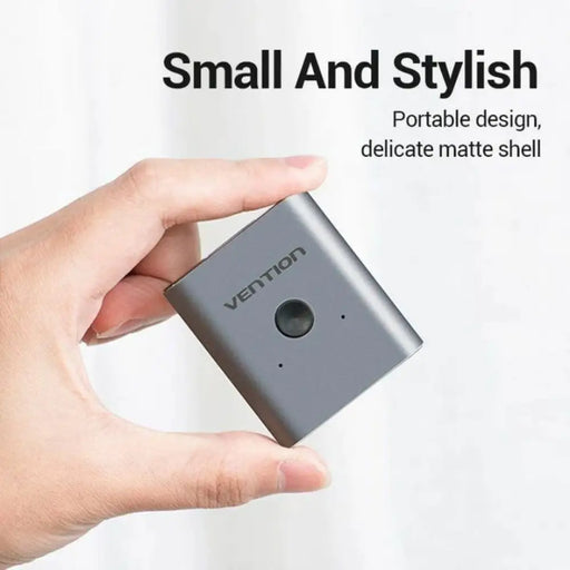 HDMI Switch Vention AFUH0 Grey - Компютър Кабели и адаптери<<<Компютри| Електроника<<<BigBuy&&&Адаптери<<<Компютър