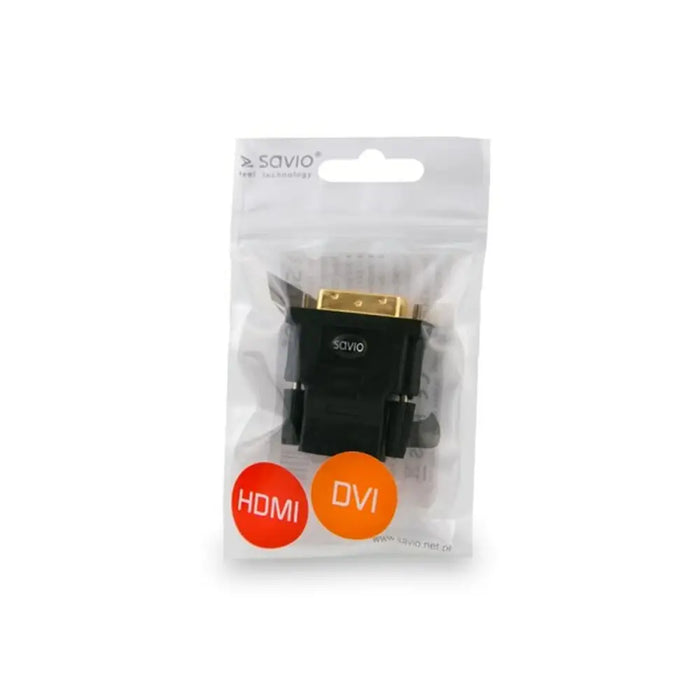 HDMI to DVI adapter Savio CL-21 - Адаптери<<<Компютър Кабели и адаптери<<<Компютри|