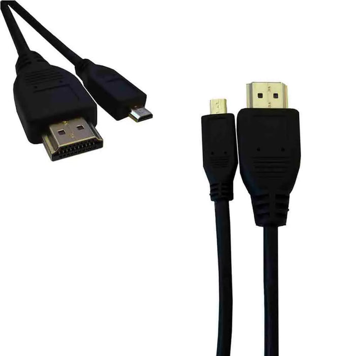 HDMI to Micro HDMI Cable EDM 51234 Black 1 m - Компютър Кабели и адаптери<<<Компютри|
