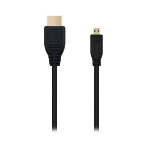 HDMI to Micro HDMI Cable NANOCABLE 10.15.3501 Black (0,8 m) - Електроника Телевизори<<<Компютри|