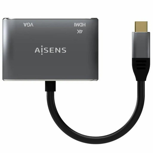 HDMI to VGA Adapter Aisens A109-0627 Grey - Компютър Кабели и адаптери<<<Компютри|