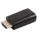 HDMI to VGA Adapter GEMBIRD A-HDMI-VGA-001 1080 px 60 Hz Black - Компютър Кабели и адаптери<<<Компютри|