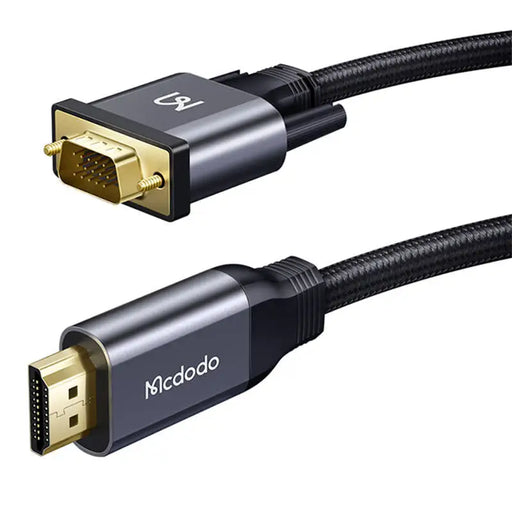 HDMI to VGA adapter Mcdodo CA-7770 2m (black) - Adapters connectors and converters<<<IT Accessories<<<InnproXML