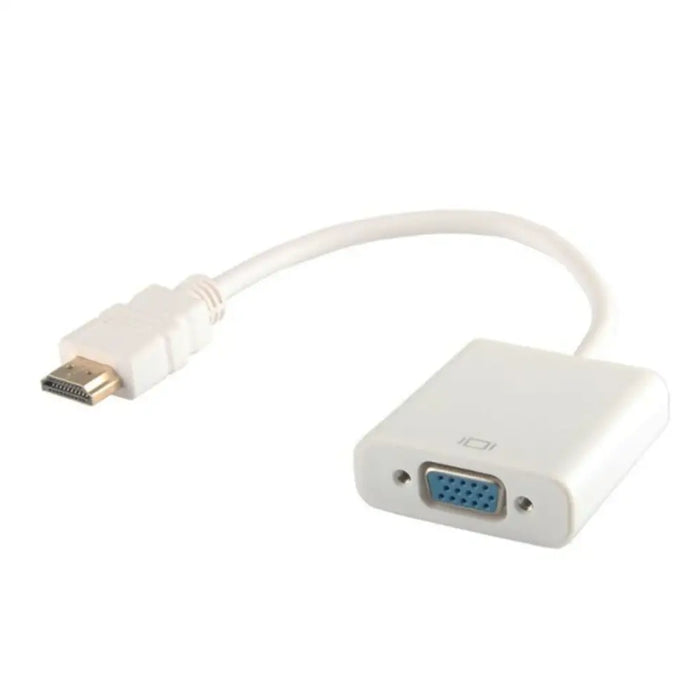HDMI to VGA Adapter Savio CL-27 White - Адаптери<<<Компютър Кабели и адаптери<<<Компютри|