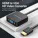 HDMI to VGA Adapter Vention ACPBB 15 cm - Компютър Кабели и адаптери<<<Компютри|