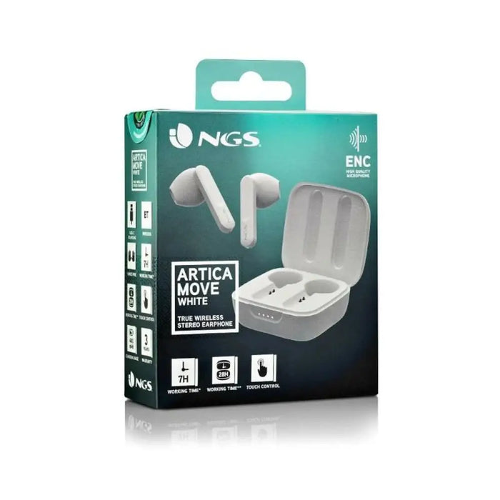 Headphone with Microphone NGS ARTICAMOVERAIN Blue Light Blue - Електроника Периферни и резервни части<<<Компютри|