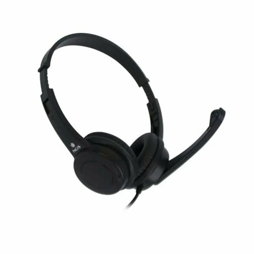 Headphone with Microphone NGS VOX505 USB Black 32 Ohm - Електроника Периферни и резервни части<<<Компютри|