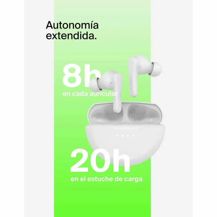 Headphones Belkin AUC012BTWH White - Електроника Периферни и резервни части<<<Компютри|