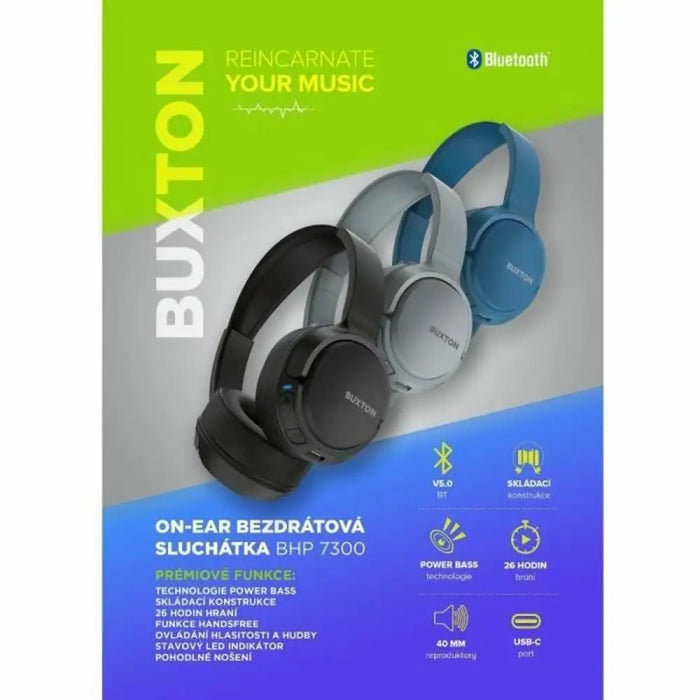 Headphones BUSHNELL Black - Електроника Периферни и резервни части<<<Компютри| Електроника<<<BigBuy&&&Микрофони и